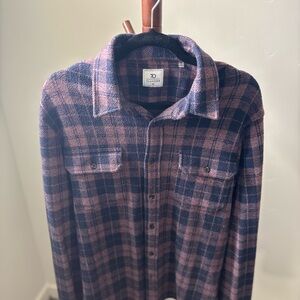 7 Diamonds Generation Flannel - Purple and Navy